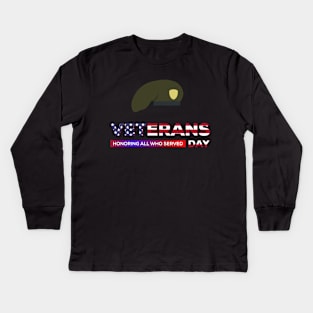 veterans day Kids Long Sleeve T-Shirt